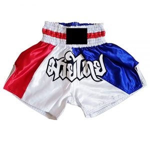 Pantalones cortos de Kick Boxing Unisex hechos a medida de alta calidad para hombres y mujeres, ropa de artes marciales Muay Thai, precios para adultos, práctica de Karate - Product Image 1