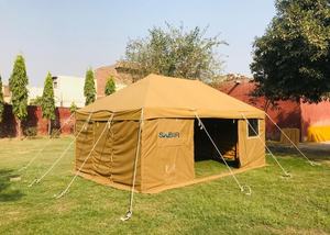 Tente de luxe à cadre en toile imperméable pour les pique-niques familiaux en plein air Style moyen-oriental pour le camping dans le désert - Product Image 4