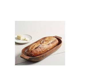 Bol de service à pâte en bois massif classique avec prix Bol à pâte de service en bois fait main au prix d'usine à vendre - Product Image 1