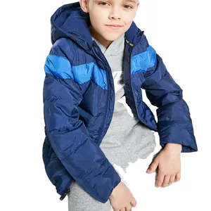 Sportswear Padded Jacket Children custom print sublimation quilted down coat cheap price men puffer jacket
