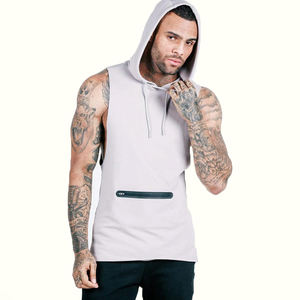 Wholesale Hoodies <b>sleeveless</b> /Custom Hoddies/<b>Mens</b> <b>Hoodie</b> eith private label and logo printing highly customized - Product Image 5