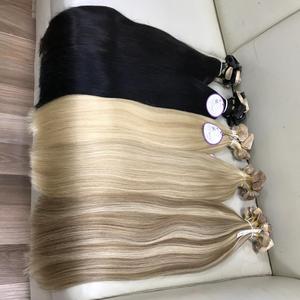 Cinta de color liso para extensiones de cabello humano, venta al por mayor - Product Image 2