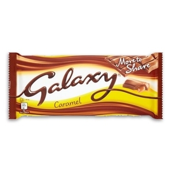 Гладкий карамельный шоколад Mars Galaxy