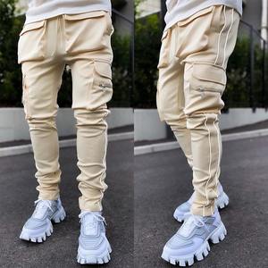 Pantalon cargo à poches pour hommes, tendance Hip Hop, de sport, décontracté, printemps-automne 2021 - Product Image 2