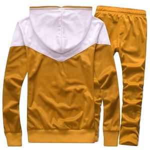 กางเกงวอร์มแฟชั่นฤดูใบไม้ร่วง ผ้าโพลีเอสเตอร์ 100% เสื้อฮู้ดดี้พิมพ์ลายแบบซับลิเมชั่น ผ้าฟลีซสั่งทำได้ทุกขนาด กันน้ำ ระบายอากาศได้ดี - Product Image 3