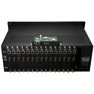 SRT HTTP RTMP h.265 iptv server encoder video a 16 canali 16ch con abbonamento