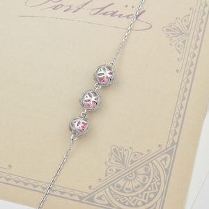 Collar con Colgante de Plata de Ley 925 de Taiwán, Chapado en Platino, con Circonita, Moderno, para Mujer, Regalo de Compromiso, Boda o Fiesta - Product Image 3