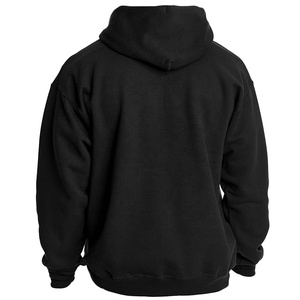 Sweat-shirt à capuche de jogging en molleton de coton personnalisé pour hommes - Product Image 2