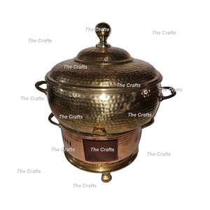 Plato de frotamiento para servir de Color plateado de aluminio, tamaño y forma personalizados, calentador de alimentos, plato de frotamiento para uso en bodas - Product Image 2