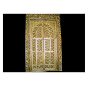 ฉากหลังงานแต่งงานแบบดั้งเดิมของอินเดีย ฉากหลังงานแต่งงานแบบดาร์วาจา แผงฉากหลังดีไซน์ล่าสุด แผงฉากหลังสไตล์ดาร์วาจาทำจากไฟเบอร์ - Product Image 1