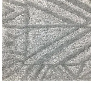 方形手工簇绒地毯最适合家庭客厅装饰，完全设计手工簇绒地毯