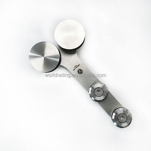 YL Alta calidad Últimos diseños <span class=keywords><strong>de</strong></span> puertas <span class=keywords><strong>de</strong></span> vidrio Columpio Baño abierto Acero inoxidable - Product Image 4