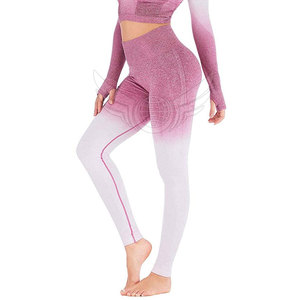Mallas de Yoga de cintura alta para mujer, Leggings de compresión de alto impacto, Leggings de Fitness con Logo personalizado - Product Image 1