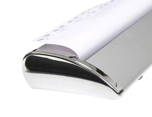 Pancarta enrollable portátil móvil, <span class=keywords><strong>Mini</strong></span> cartel retráctil <span class=keywords><strong>de</strong></span> <span class=keywords><strong>escritorio</strong></span>, <span class=keywords><strong>mini</strong></span> A3 A4, pancarta extraíble para publicidad - Product Image 3