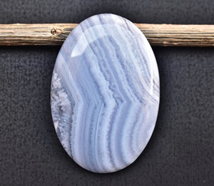 Cabochon ลูกไม้สีฟ้าคุณภาพสูง,อัญมณีสีฟ้าลายลูกไม้อาเกตสำหรับอัญมณีรูปทรงที่กำหนดเองอัญมณีลูกไม้สีฟ้าขนาด - Product Image 5