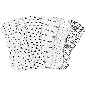 2023 Ultra-Soft 100% Cotton Burp <b>Cloth</b> 3/6 Layers Premium Absorbent Printed <b>Muslin</b> Comfortable OEM Bamboo <b>Baby</b> Bibs - Product Image 2