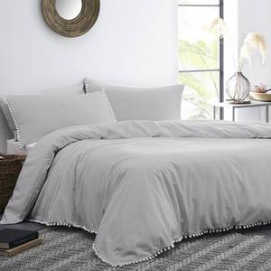 Elégant Eco Comfort 300 TC 100% coton brodé à la main 90x100 housses de couette biodégradables certifiées GOTS pour un meilleur sommeil - Product Image 2