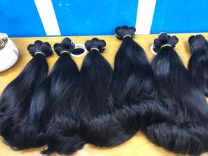 Extensions de cheveux humains vierges Remy vietnamiens lisses - Product Image 4