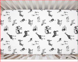 OEM Latest Design Waterproof Baby Muslin Crib <b>Sheet</b> Custom <b>Printed</b> <b>Fitted</b> <b>Sheet</b> Set From Indian Manufacturers - Product Image 5