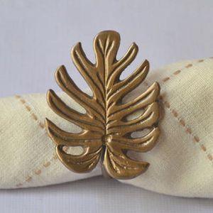 Anneaux de serviette en aluminium faits à la main de haute qualité, uniques, attrayants et créatifs, pour la décoration de table de mariage et de fête, écologiques, en stock - Product Image 4