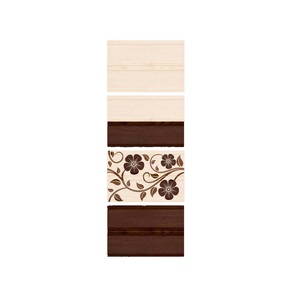 30x45cm กระเบื้องผนังเซรามิกสีน้ำตาลเข้มตกแต่งภายในและภายนอก - Product Image 1