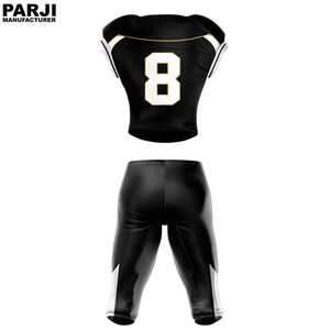 ชุดกีฬาสำหรับผู้ชายเครื่องแบบฟุตบอลอเมริกันผ้าโพลีเอสเตอร์100% ใส่สบายระบายอากาศได้ดีดีไซน์ลายขนาดใหญ่พิเศษ - Product Image 6