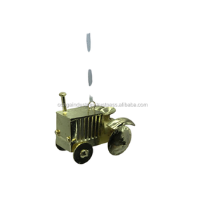 Bateau décoratif de noël en métal doré et nickel, ornement suspendu, décoration d'arbre, TABLE de maison, utilisation MINIATURE, 1 pièce - Product Image 3