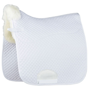 เบาะหนังแกะสำหรับฝึกขี่ม้า,ผ้าอานหนังแกะคุณภาพสูงขนาด69x 52ซม. - Product Image 2