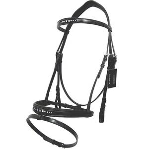 Brida de caballo ecuestre duradera Características de cuero de cristal Premium - Product Image 1