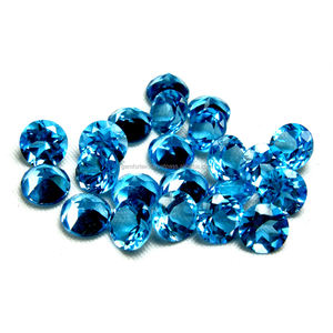 อัญมณีบุษราคัมสีฟ้าจากนักออกแบบเครื่องประดับอัญมณีบุษราคัมสีฟ้าแบบหลวมๆจากธรรมชาติ - Product Image 6