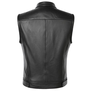 Meilleure vente de gilets de moto en cuir - Product Image 5
