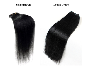 Venta al por mayor 2022 18 pulgadas de un solo tipo de trama del pelo de estilo recto nueva moda hecha en Vietnam pelo vietnamita crudo - Product Image 3