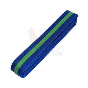Cinturones de Karate para artes marciales, Taekwondo, amarillo, naranja y blanco, 215 a 265cm - Product Image 2