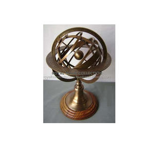 पीतल <span class=keywords><strong>Armillary</strong></span> क्षेत्र के साथ खड़े हो जाओ - Product Image 4