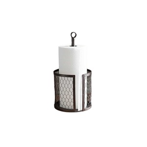 Porte-mouchoirs en métal galvanisé fait à la main abordable meilleure vente porte-serviettes mural en gros porte-mouchoirs en métal - Product Image 3