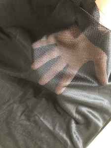 Chaqueta de Barbero con Red en la Espalda y Logotipos Personalizados - Product Image 5