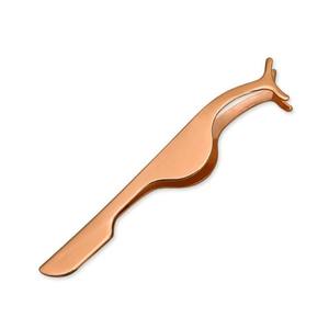 Pincettes professionnelles d'extension de cils avec logo personnalisé en acier inoxydable - Product Image 6