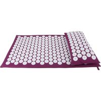 Ensemble de tapis et oreiller d'acupression pour yoga à domicile, masseur de tête, matériaux en coton ABS, couleur personnalisée, respectueux de l'environnement, soulagement de la douleur
