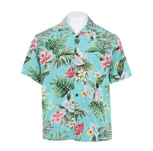 Camisa Hawaiana Casual para Hombre, Transpirable, Antiarrugas, Talla Grande, Manga Corta, Ligera, con Estampado de Palmeras, Ropa de Verano - Product Image 2