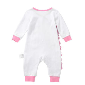 Ropa de bebé de algodón de diseño novedoso, pijama de unicornio para bebé recién nacido - Product Image 2