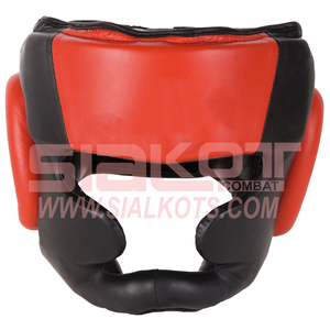 Custom Head Guard Pu Leather Headgear Headguard - Product Image 1