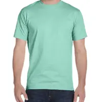 Hochwertiges, kurzärmliges, lässiges Herren-T-Shirt aus Baumwolle mit individuellem Logo-Druck für Herren aus Bangladesch