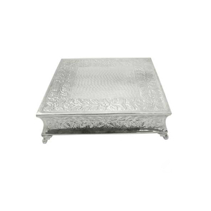 Vente en gros de présentoir à gâteau rond en métal fantaisie or décoration variété OPP sac d'emballage - Product Image 6