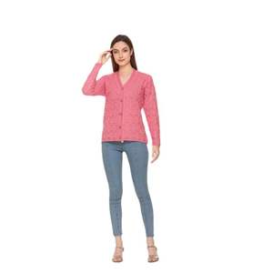 Suéter con botones para mujer, chaleco - Product Image 5