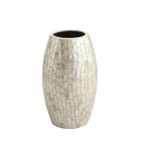 Vase à fleurs en nacre blanche et de couleur, décoration pour la maison, pot de fleurs décoratif pour hôtel/couloir, pour vente - Product Image 2