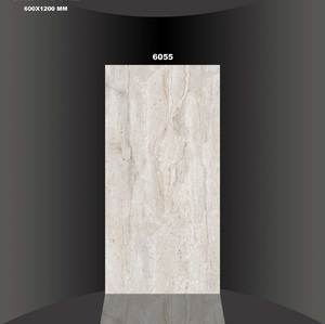 Baldosas de cerámica con aspecto vitrificado de porcelana pulida de color súper blanco 600x1200mm - Product Image 5