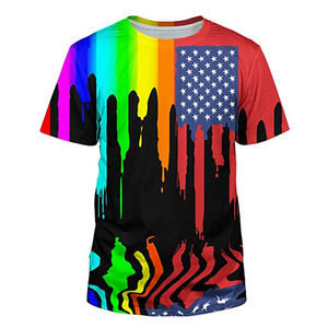 T-shirt homme 100% coton, impression sérigraphique personnalisée - Product Image 1