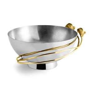 Bol décoratif à dessert en aluminium fait à la main Bol décoratif alimentaire de forme ronde au design fantastique par Home Arts - Product Image 5