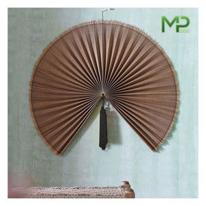 Abanicos de bambú plegados a mano de color personalizado decoración del hogar de estilo brillante y natural - Product Image 5