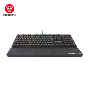 แผ่นรองข้อมือสำหรับคีย์บอร์ดเกมมิ่ง Fantech AC4101L ทำจากยางนุ่มกันลื่น - Product Image 2